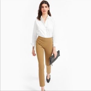 Everlane Side Zip Stretch Cotton Work Pant Size 4